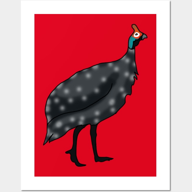 Ginny the Fowl No 1 Wall Art by Fun Funky Designs